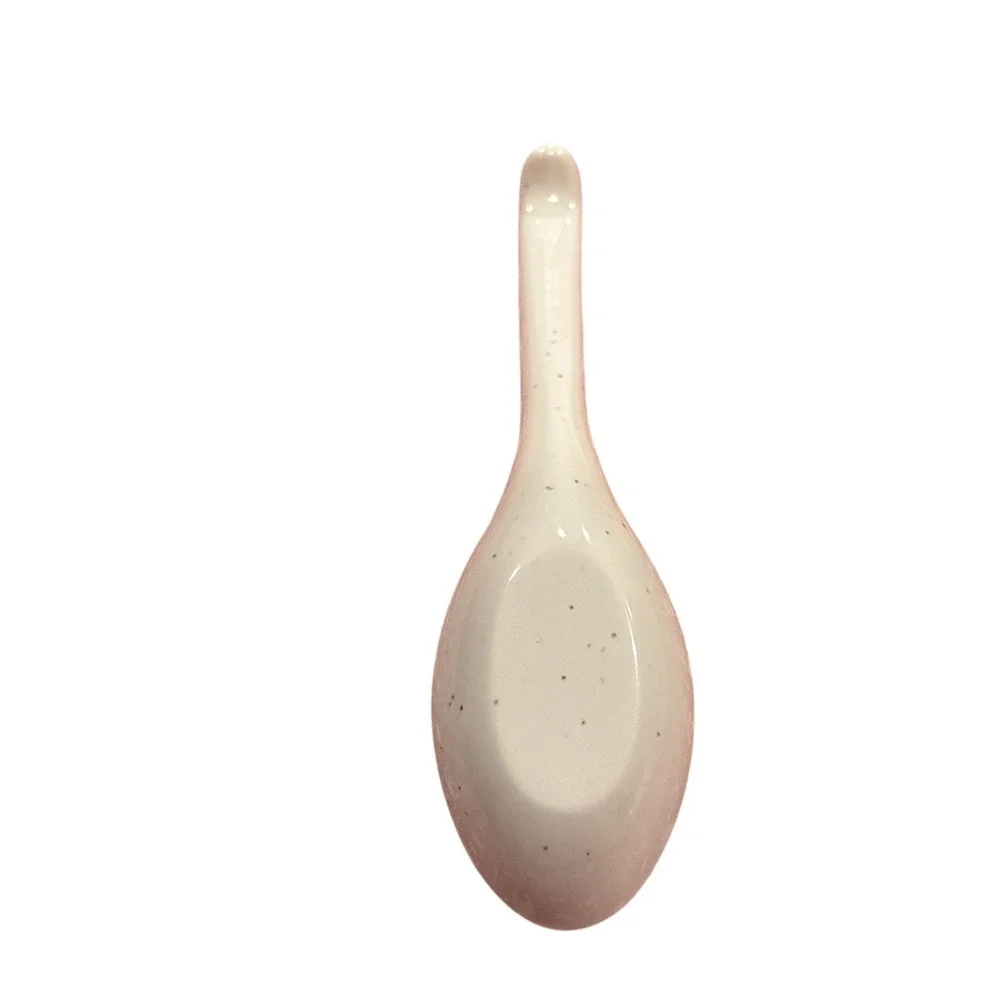 Flowerware Melamine‎ Spoons Blue Floral Set of 3 Asian Soup Ramen Ladle